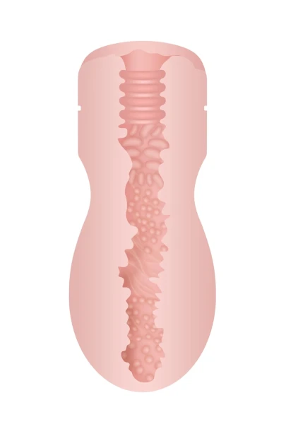 Zero Tolerance Pop And Toss Stroker Flesh Pink