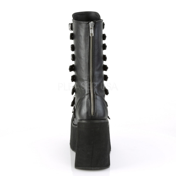 4 1/2 inches PF Strappy Mid-Calf Boot, Metal Back Zip — image 4 of 4