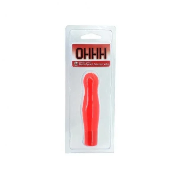 Pure Carress Multi Speed Silicone Vibe Waterproof Coral 4.25 Inch — image 6 of 6