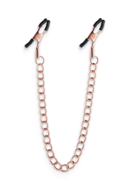 Bound Adjustable DC2 Nipple Clamps by NS Novelties - Rose Gold