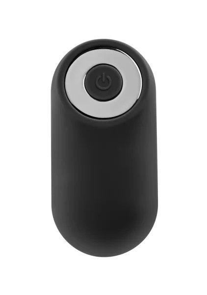 Playboy Pleasure Trust The Thrust Rechargeable Silicone Thrusting Anal Plug With Remote - Black