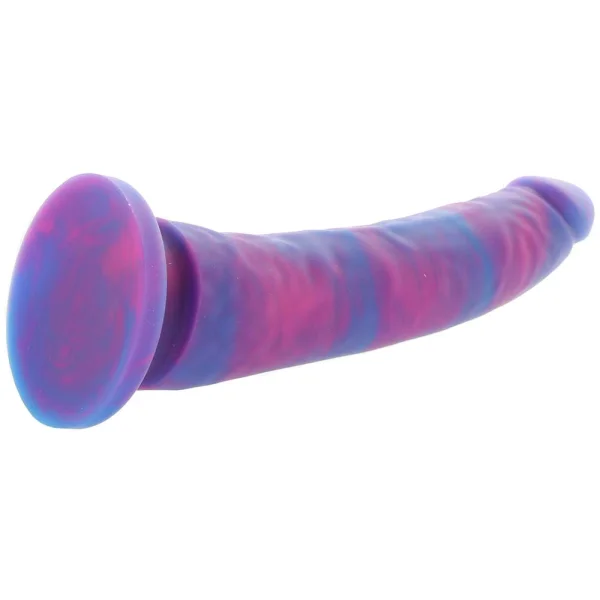 Magic Stick Glitter 9.5" Purple Silicone Dildo