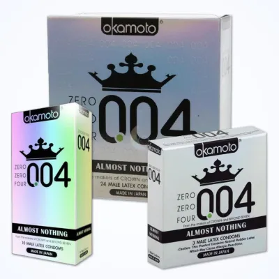 Okamoto 004 Zero Zero Four Ultra Thin Condoms IN STOCK