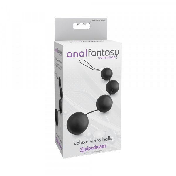 Anal Fantasy Deluxe Vibro Balls Black