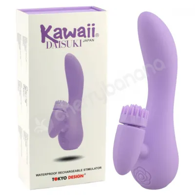 Kawaii Daisuki 1 Lavender Rechargeable Vibrator