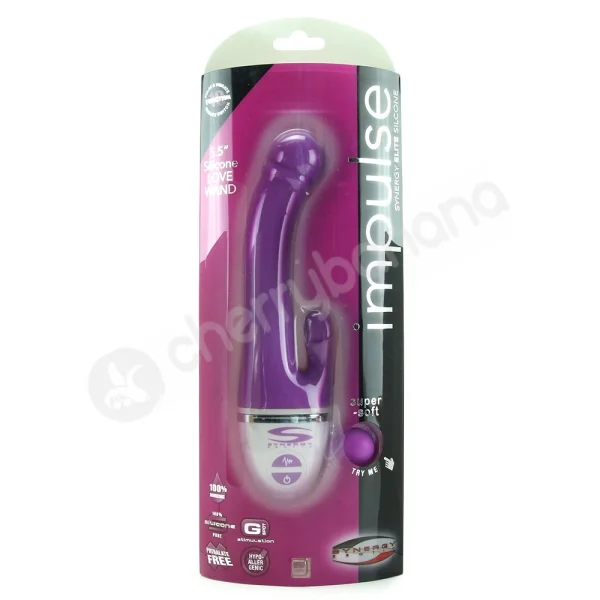 Elite Silicone Impulse Lavender Vibrator