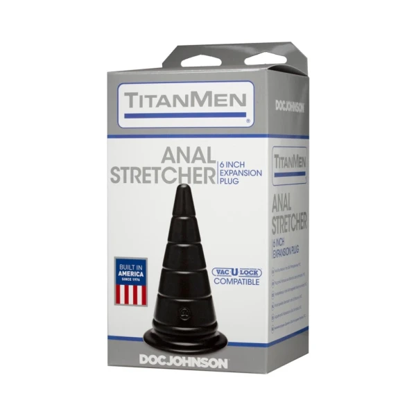 Titanmen Anal Stretcher 6 Inches Expansion Plug Black — image 9 of 10