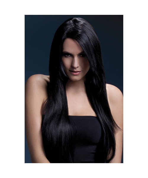 Long, Straight Wig - Black