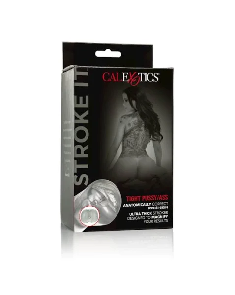 Calexotics Stroke It Tight Pussy/ass - Clear