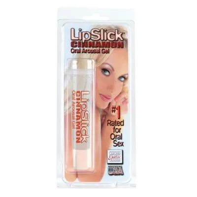 Lipslick Cinnamon Oral Arousal Gel Clear Edible Warm and Tingly