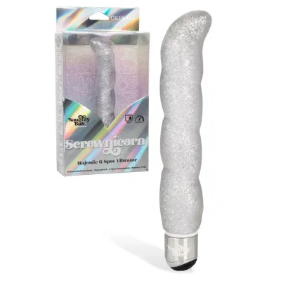 California Exotic 5 25 Naughty Bits Screwnicorn 5 25 G spot Vibrator