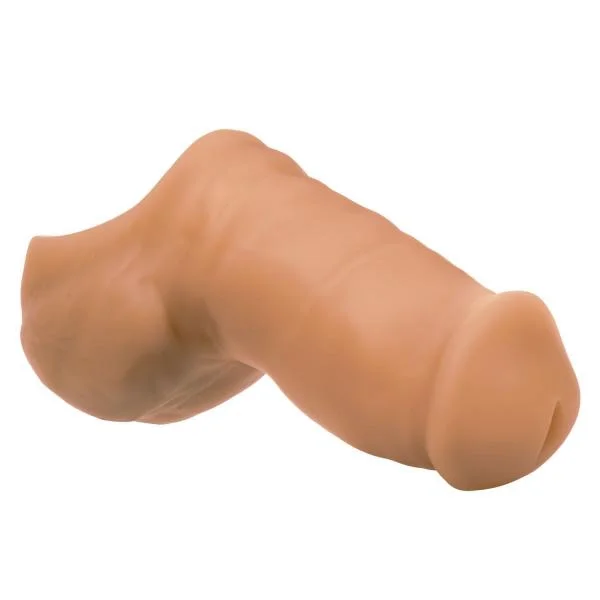 Packer Gear Ultra Soft Beige Stand To Pee Hollow Packer