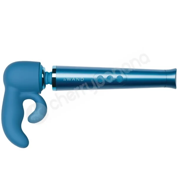 Le Wand Dual Petite Silicone Attachment For The Le Wand Petite Massager - Blue
