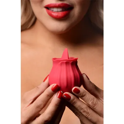Inmi Bloomgasm Wild Violet 3 Clitoral Vibrator with Licking Tongue