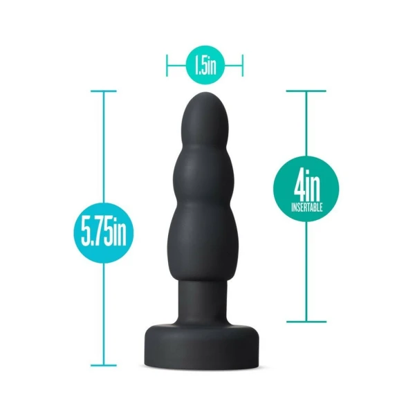Anal Adventures Platinum - Propel Plug - Black