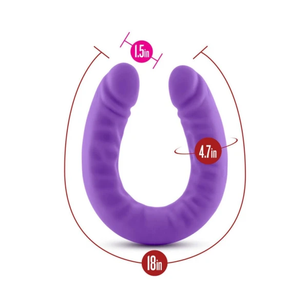 Ruse - 18 Inch Silicone Slim Double Dong — image 20 of 25
