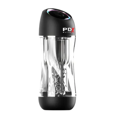 PDX ViewTube Pro See Through 9 1 Sucking Vibrating Masturbator