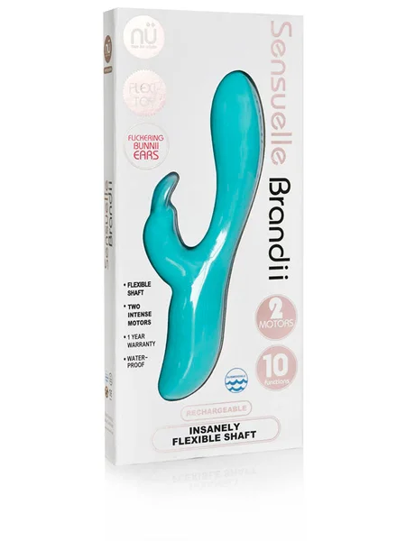NU Sensuelle Brandii 10 Function Dual Motor Rabbit Vibrator — image 11 of 12