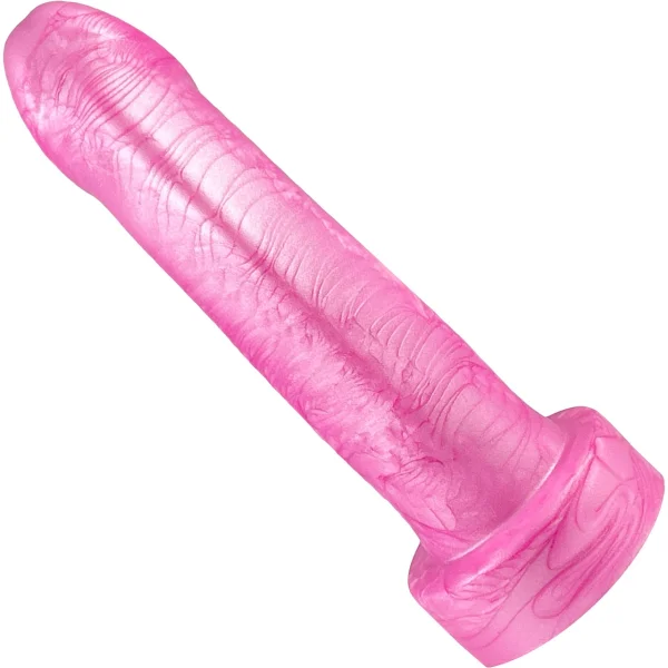 The Essential 5.5" Silicone Dildo Model A By Uberrime - Pearl Pink