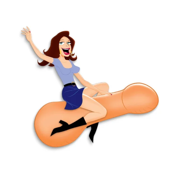 Bachelorette Party Favors Captain Pecker Inflatable Party Pecker
