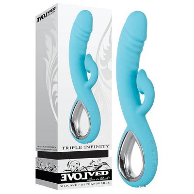 Triple Infinity 9 5 Rabbit Vibrator