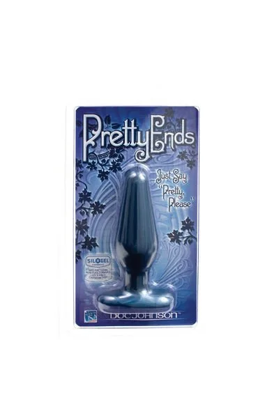 Pretty Ends Butt Plug Medium 5.5 Inches Blue — image 6 of 6