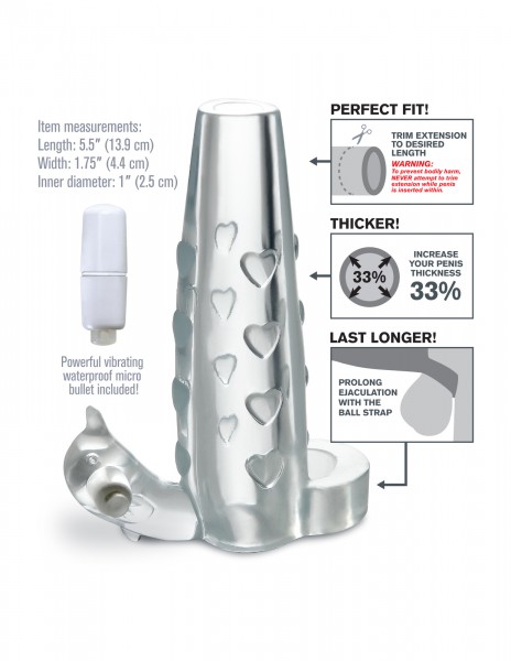 Deluxe Vibrating Penis Enhancer