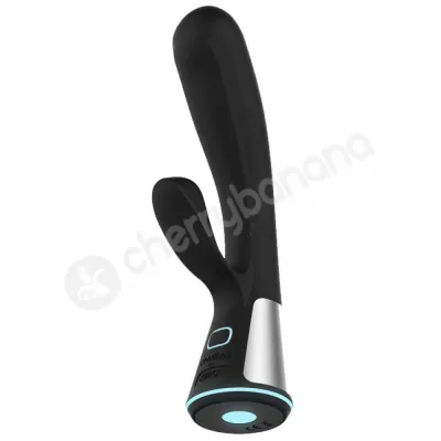 Kiiroo OhMiBod Black Fuse Interactive Rabbit Vibrator