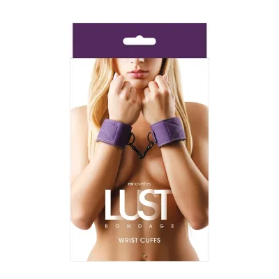 NS Lust Bondage Wrist Cuff Purple