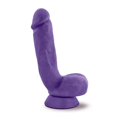 Au Natural Bold Pound 8 5 Inch Dildo Purple