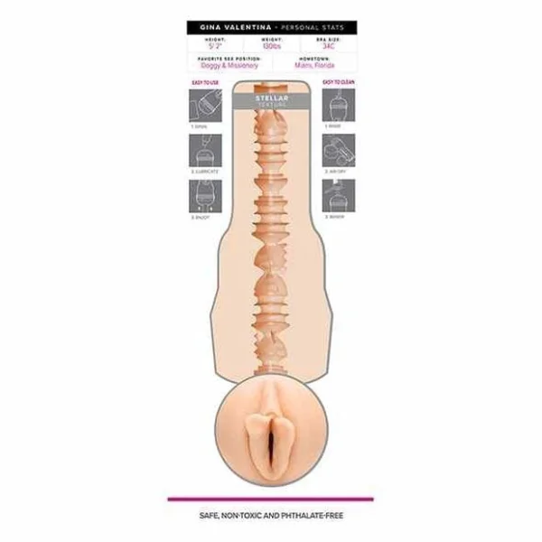 Fleshlight Girls: Gina Valentina Stellar