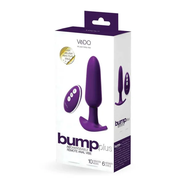 Vedo Bump Plus Vibrating Butt Plug — image 9 of 12