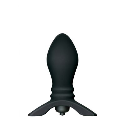 Vibrating Invader Silicone Plug Small Butt Plug