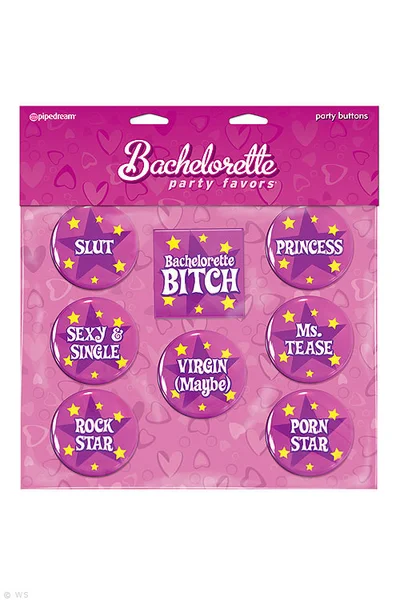 Pipedream Bachelorette Party Buttons — image 3 of 3