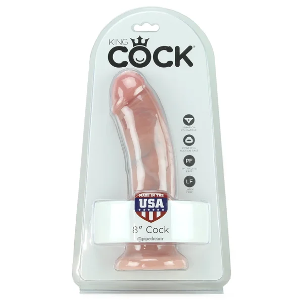 King Cock 8 Inch Dildo — image 19 of 25