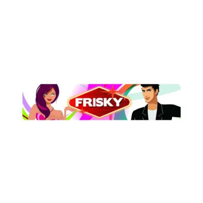 Frisky Display Sign