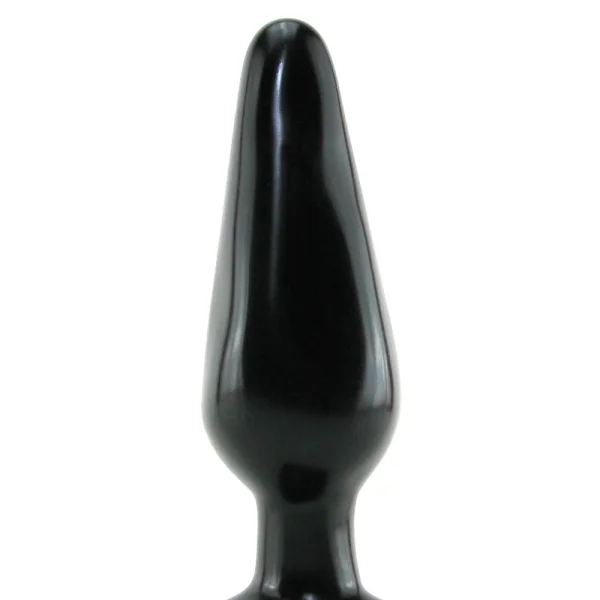 Classic Smooth Butt Plug Medium Black