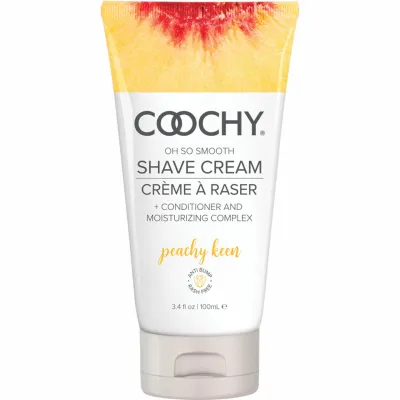 COOCHY Oh So Smooth Shave Cream Peachy Keen 3 4 oz 100 mL