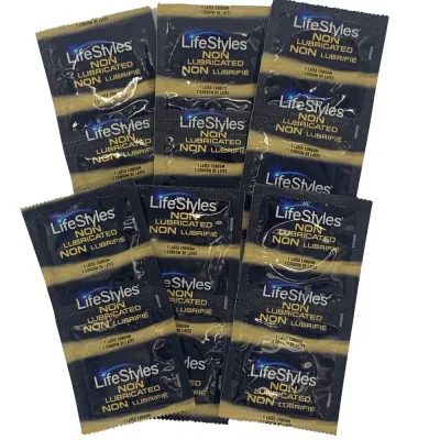 LifeStyles Non Lubricated Latex Condoms 12 Pack