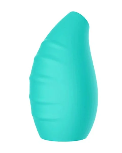 Share Satisfaction Suction Vibrator - Aqua - 3.2 Inch