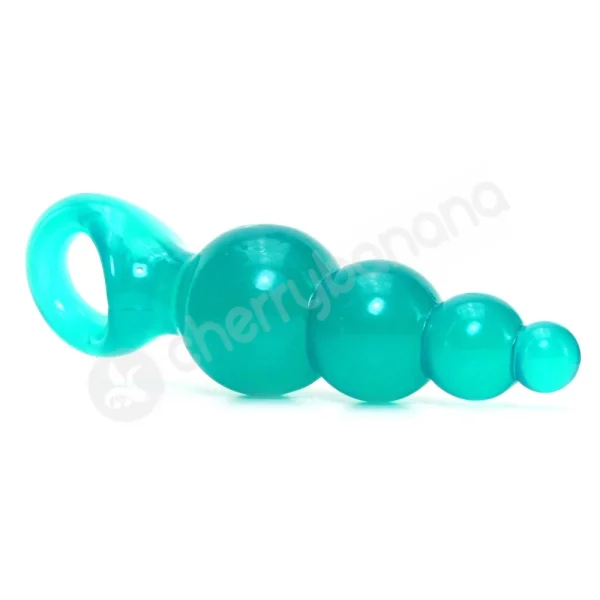 Jolie Ripples Aqua Large Butt Plug