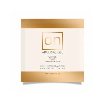 On For Her Arousal Gel Coffee Single