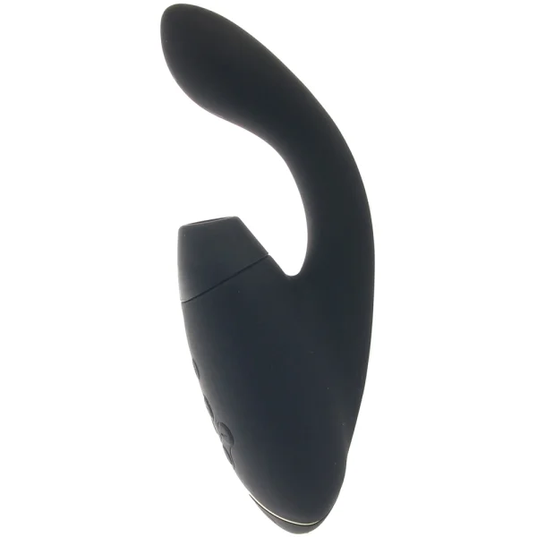 Womanizer DUO 2 Silicone Pleasure Air Clitoral & G-Spot Stimulator - Black