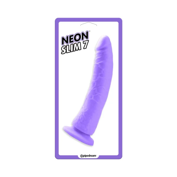 Neon Slim 7 Realistic Dildo — image 4 of 5