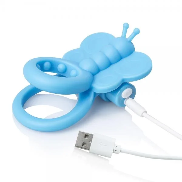Screaming O Charged Monarch Wearable Butterfly Vibe Blue — image 4 of 8