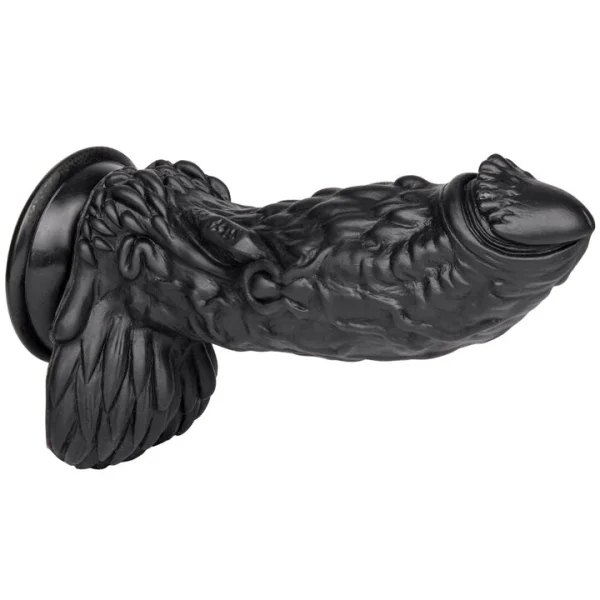 The Godfeather Monster Feathered Dildo – 7.5 Inch