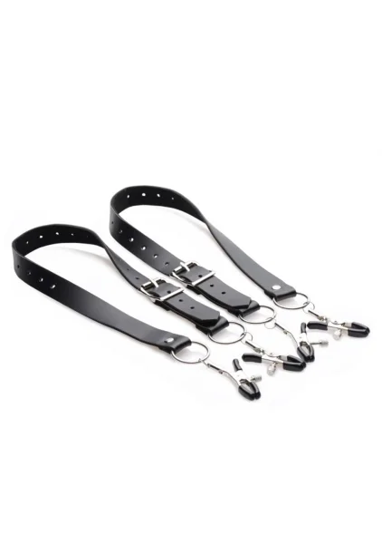 Spread Labia Spreader Straps with Clamps