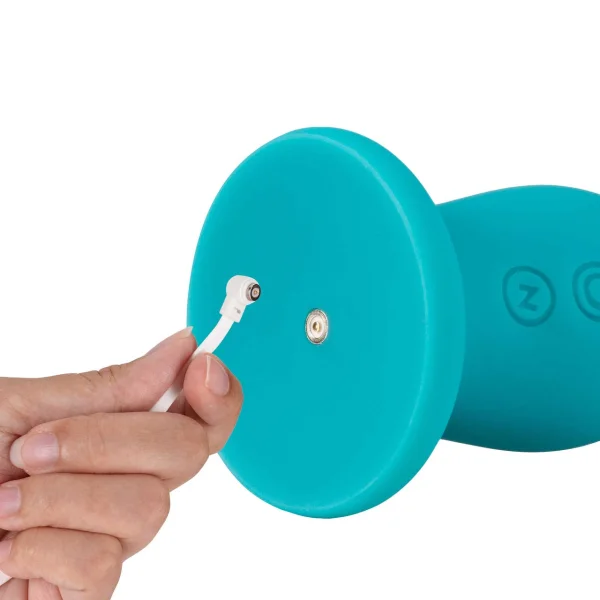 Impressions Miami Rechargeable Waterproof Silicone G-Spot Suction Cup Vibrator By Blush - Teal