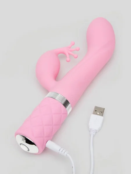 Pillow Talk Kinky Rechargeable Rabbit Vibrator — image 9 of 11