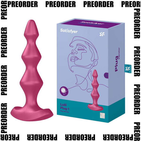 Satisfyer 5.5" Lolli Plug 1 Vibrating Butt Plug